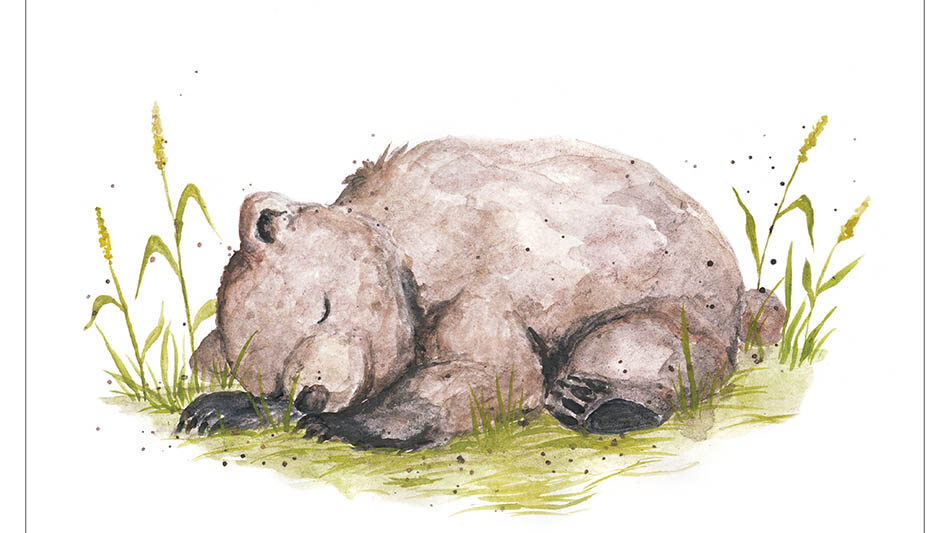 postikortti-karhu-unilla