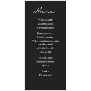 Menu Tumma 12 kpl